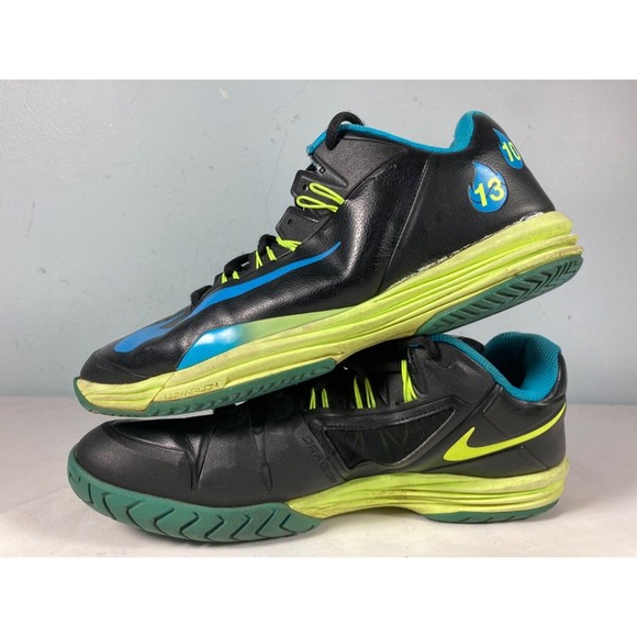 2016 Nike Lunar Ballistec 1.5 Rafael RAFA Nadal 10.5 Black Volt Blue 812939-043 main image 5